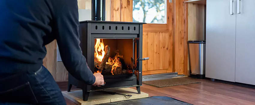 Open Hearth Wood Fireplace Installation in Ridgeland, MS