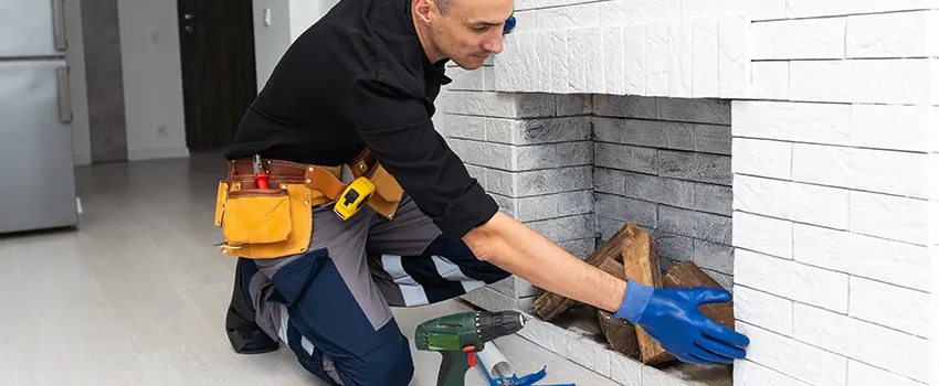 Fireplace Damaged Damper Frame Repair Services in Ridgeland, Mississippi
