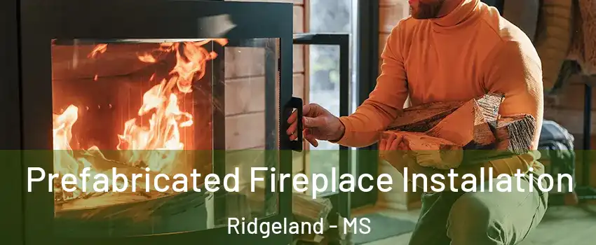  Prefabricated Fireplace Installation Ridgeland - MS